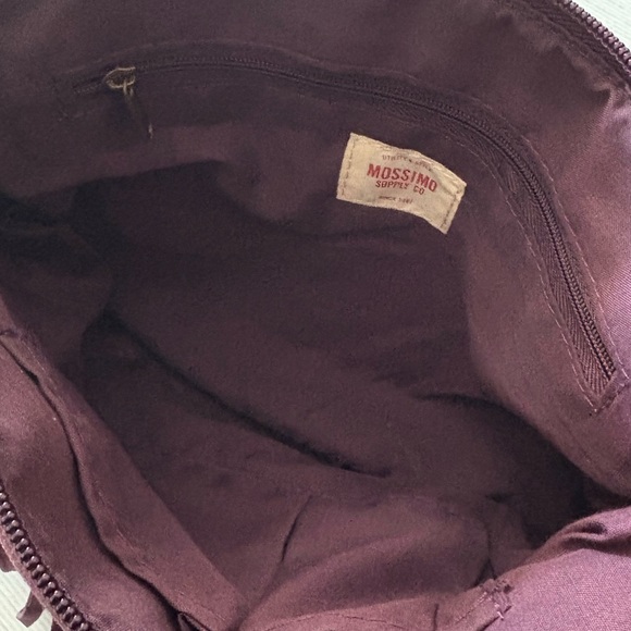 Mossimo Supply Co. Dark Purple Fringe Crossbody Bag - Picture 4 of 5